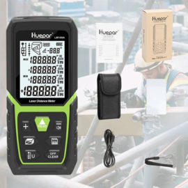 Huepar Laser afstandsmeter 50M met Li-Ion-accu