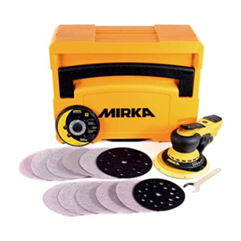 Mirka Deros 5650CV MID5650202CA SET Excenterschuurmachine, inkl systainer ,zool  125/150 mm