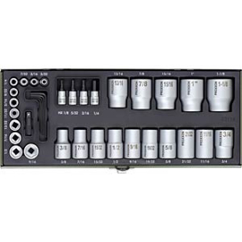 Proxxon 23 114 Speciale doppen set los Inch maten (engels)