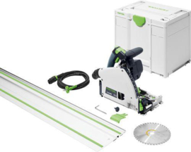 Festool TS 60 KEBQ-Plus-FS Invalzaag in Systainer met FS 1400/2 Geleiderail - 577417