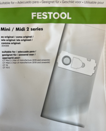 Factory Direct Stofzakken voor Festool Mini-Midi nieuw Model , origineel nr. 204308