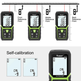 Huepar Laser afstandsmeter 50M met Li-Ion-accu