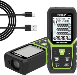 Huepar Laser afstandsmeter 50M met Li-Ion-accu