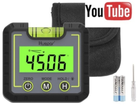 Huepar Digital Level hoekmeter V-groef magneetvoet