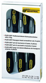 Proxxon dop schroeverdraaier set 22644