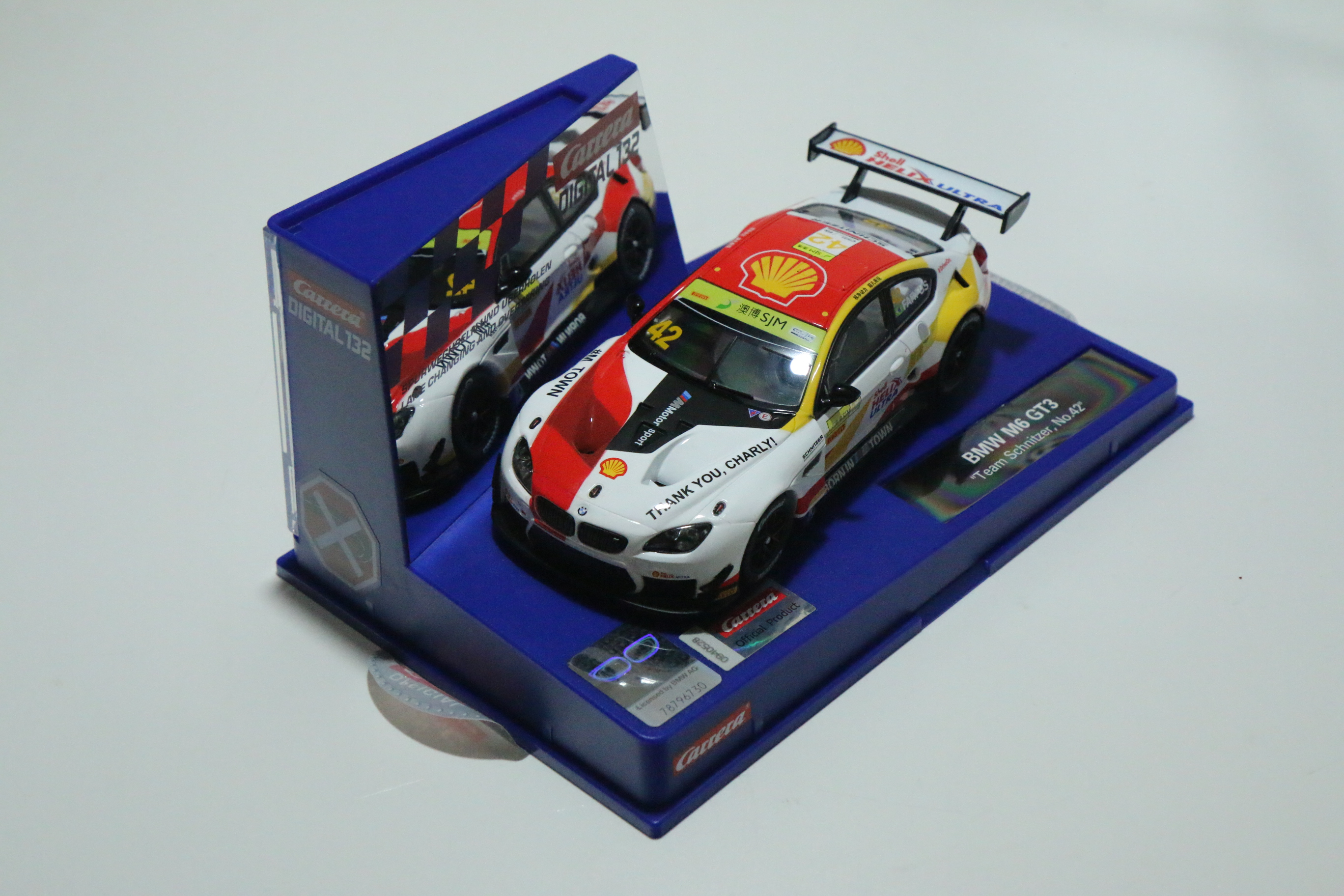 Carrera Digital 132 BMW M6 GT3 No.42 nr. 30967 in OVP!