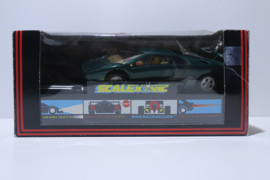 Scalextric Lamborghini Diablo groen nr. C452 in OVP.