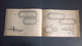 Märklin Sprint.  Zwart/wit handleiding uit startset 1970