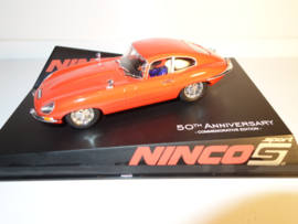 Ninco Sport Jaguar E-Type Coupé rood nr. 50579
