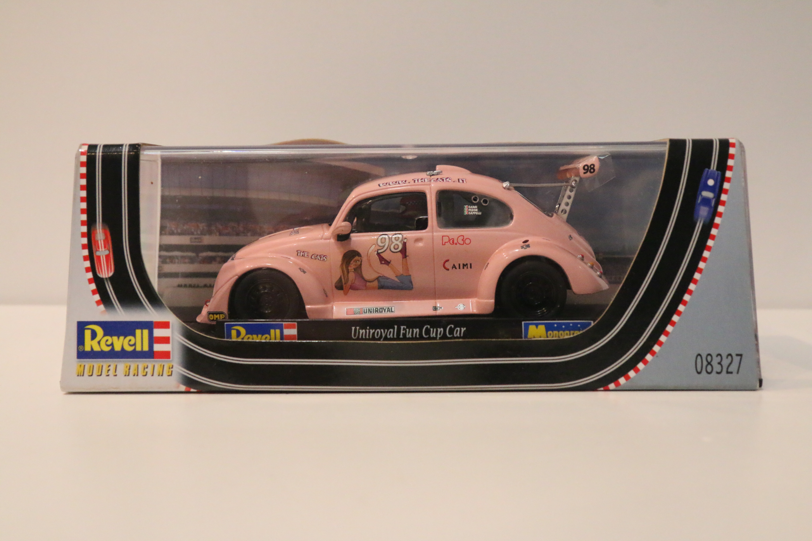 Revell/Monogram VW Fun Car Roze No.98 nr 08327 in OVP!