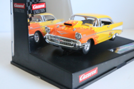 Carrera Evolution Chevrolet Bel Air '57 Slotraceshop 25 jaar uitvoering nr. 27259 in OVP.