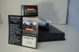 Carrera Evolution Jaguar D-Type. Limited Edition.  nr 25786 in OVP. Nieuw!