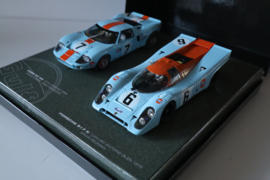 FLY Giftset nr. 99046 inhoud: Porsche 917K en Ford GT40 1970  in OVP. Nieuw!