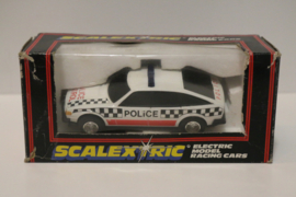 Scalextric Rover SD1 Police met zwaailicht nr. C362 in OVP.