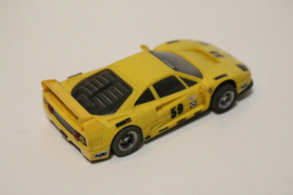 Scalextric Ferrari F40 Geel No.59 nr. 8352 in OVP.
