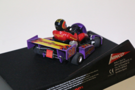 Ninco Kart F1 Paars/Vlammen No.28 nr. 50420 in OVP.