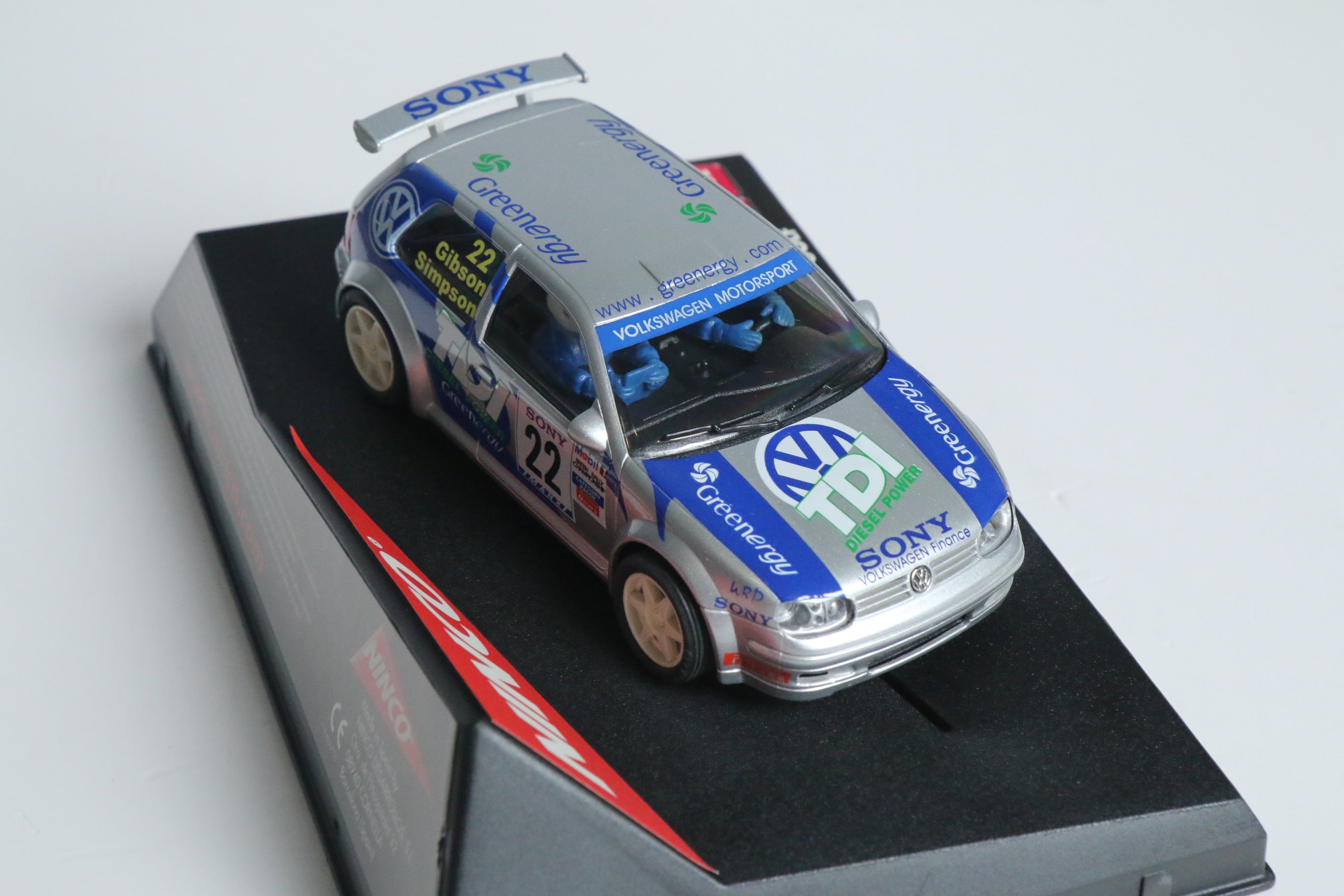 Ninco VW Golf TDI 4WD Rally No.22 nr 50243 in OVP!