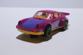 Scalextric Jokers Porsche 911 Paars/Geel nr. C466 in OVP.