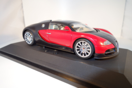 1:24  Bugatti EB 16.4 Veyron zwart/rood  nr. 14151