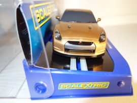 Scalextric Gouden Nissan GT-R   nr. C3174 in  Nieuw in OVP !