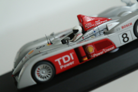 Avant Slot Audi LMP10 Zilver/Rood No.8 nr. 50103 in OVP. Nieuw!