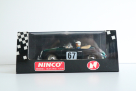 Ninco Porsche 356 A  zwart #67 nr. 50155 in OVP.