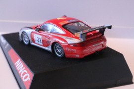 Ninco Porsche 911 GT3 Rood/Grijs No.32 nr 50530 in OVP.