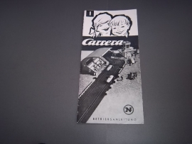 Carrera handleidingen, folders & catalogi
