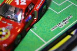 FLY Lancia  Beta MonteCarlo Spanish Footbal  Rood/Blauw nr. SE01 in OVP. SPECIALE AANBIEDING !