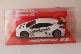 Ninco Renault Megane Trophy wit No.5 nr. 2630 NIN55010 in OVP.