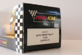 Pink-kar Audi Union Type C Geel No.3 nr CV 011 in OVP. Nieuw!