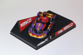 Ninco Kart F1 Paars/Vlammen No.28 nr. 50420 in OVP.