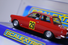 Scalextric Ford Cortina GT Rood #29 nr. C3023 in OVP.