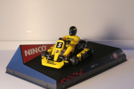 Ninco Kart F1 Geel No.5 nr. 50224 in OVP.