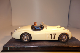 Ninco Jaguar XK-120   Cremé kleur  nr. 17.    nr. 50159 in OVP. Nieuw!