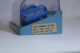 Scalextric Classic Ferrari GT 330 blauw No.4 nr. C41 in OVP.