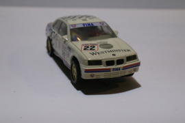 Scalextric BMW 318I Westminster Wit/Racevlag #22 nr. C462 in OVP.