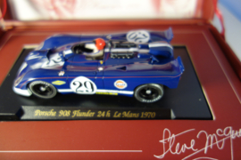 Fly Porsche 908 Flunder. Steve McQueen 24H Le Mans 1970 in OVP. Set SM2. Nieuw!