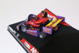 Ninco Kart F1 Paars/Vlammen No.28 nr. 50420 in OVP.