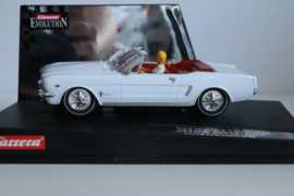 Carrera Evolution Ford Mustang Convertible.  James Bond 007 Goldfinger nr. 25737 in OVP.
