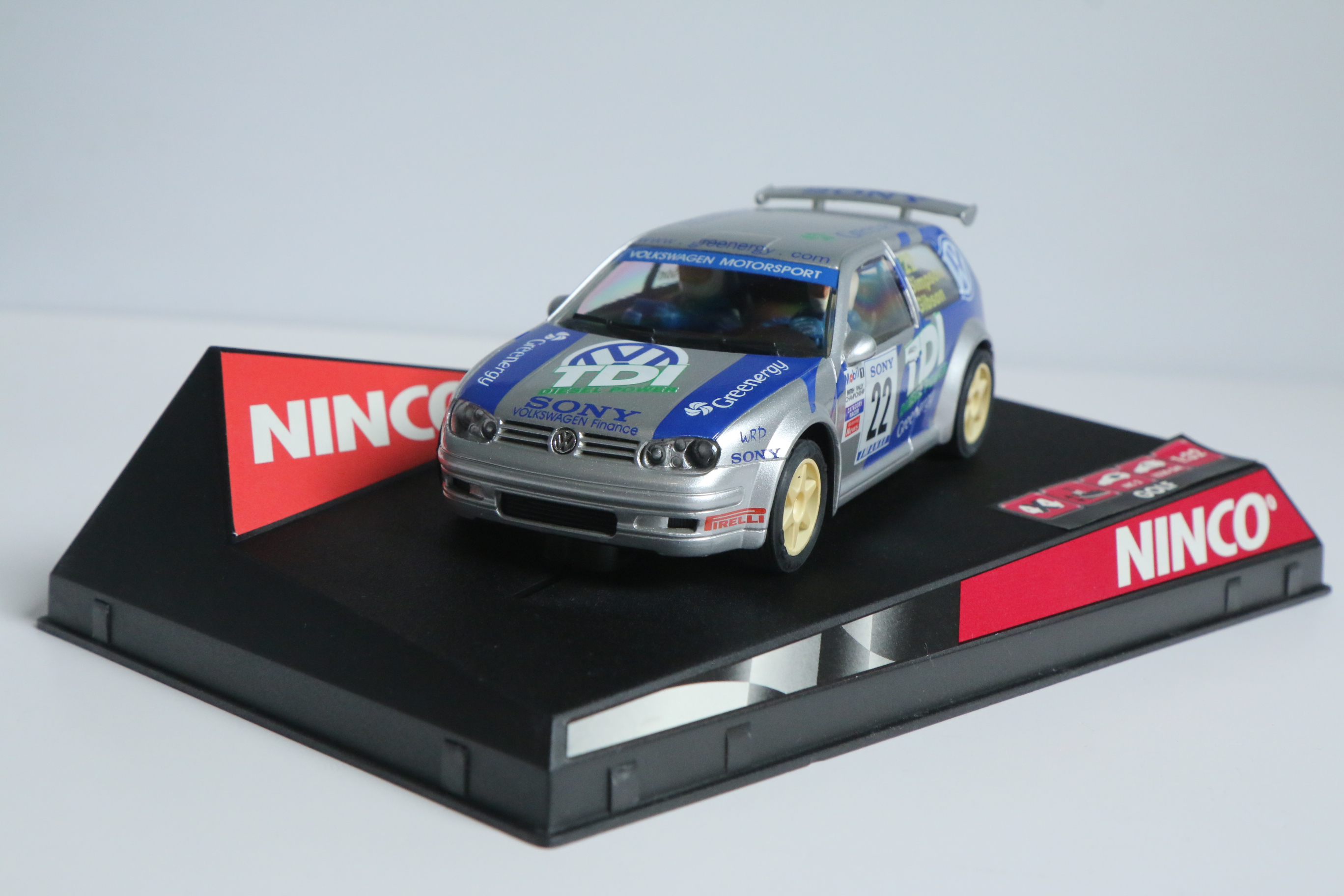 Ninco VW Golf TDI 4WD Rally No.22 nr 50243 in OVP!