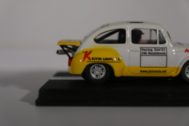 ReproTec Fiat Abarth 1000 TCR. Wit met gele zijstrepen nr. RE00 in OVP.  Nieuw!