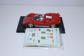 FLY Ferrari 512S '2 Versiones' Rood #55 nr. C4 in OVP. SPECIALE AANBIEDING !