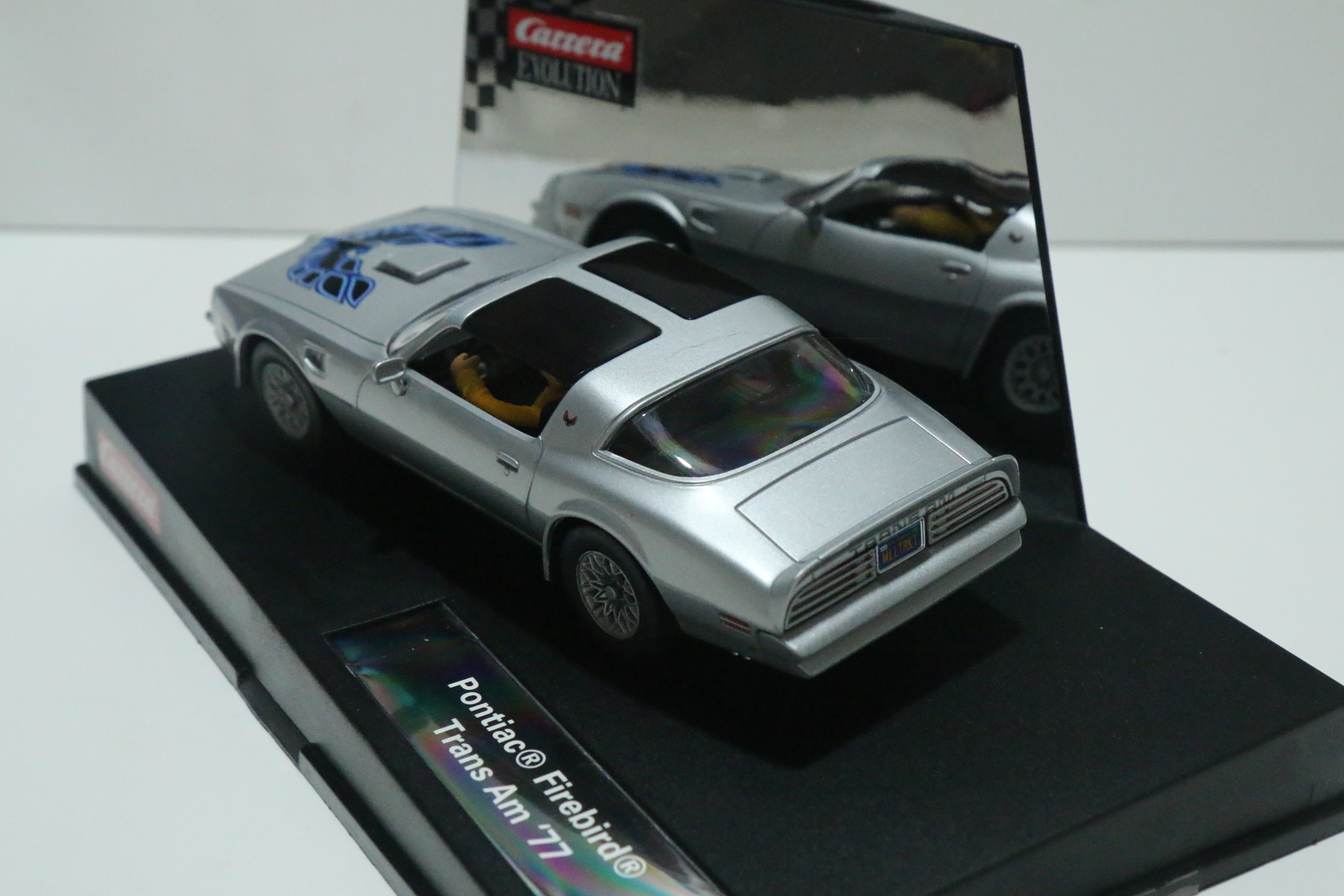 Carrera Evolution Pontiac Firebird Trans-AM zilver nr. 27299 in OVP!