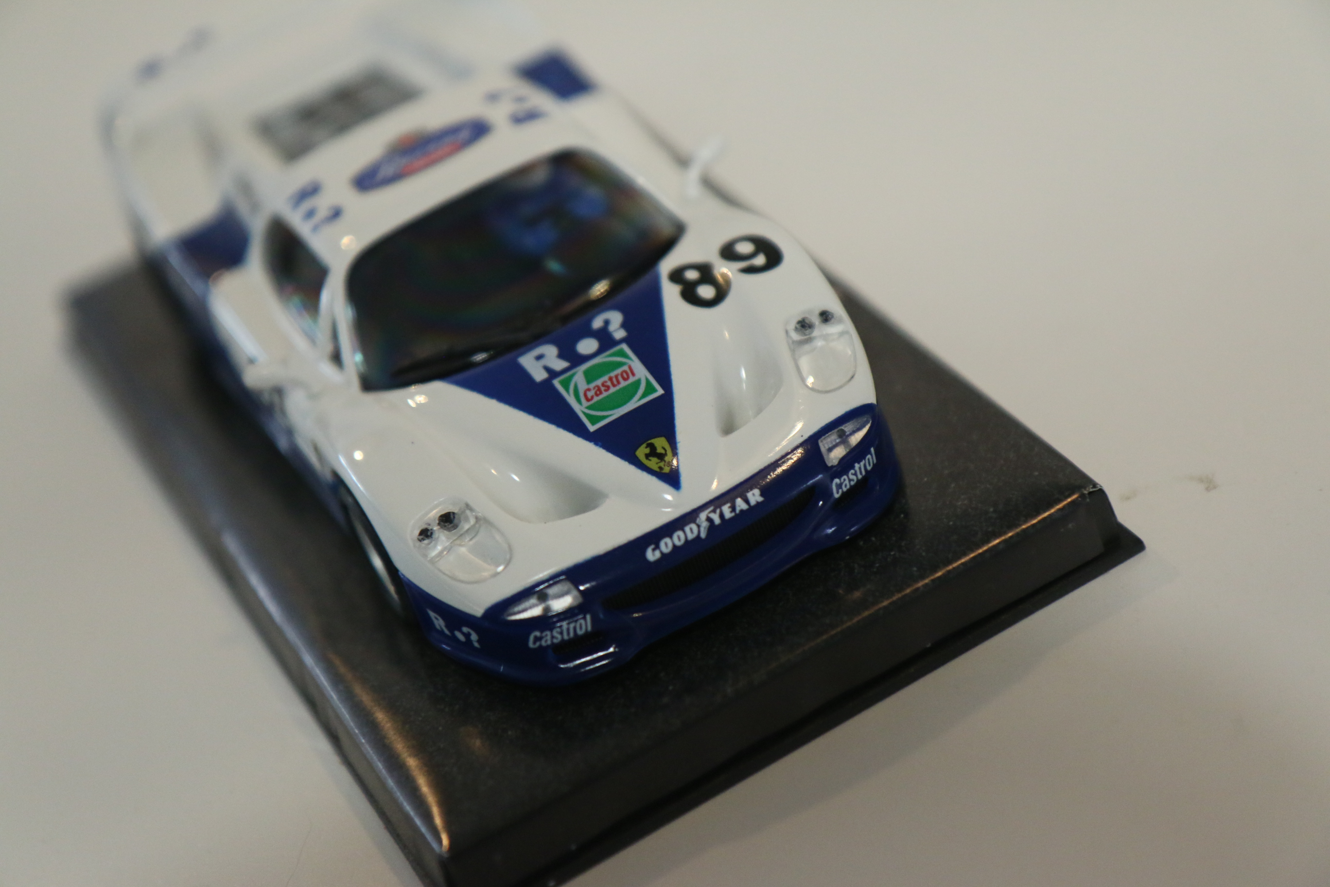 Ninco Ferrari F50 Racing R.? Wit/Blauw No.89 nr 50169 in OVP.