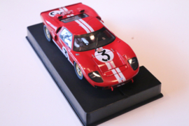 SLOT-IT Ford GT40 1966 Rood/Wit No.3 nr. CA20e in OVP. Nieuw!