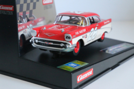Carrera Evolution Chevrolet Bel Air '57 rood/wit No.26 nr. 27376 in OVP.