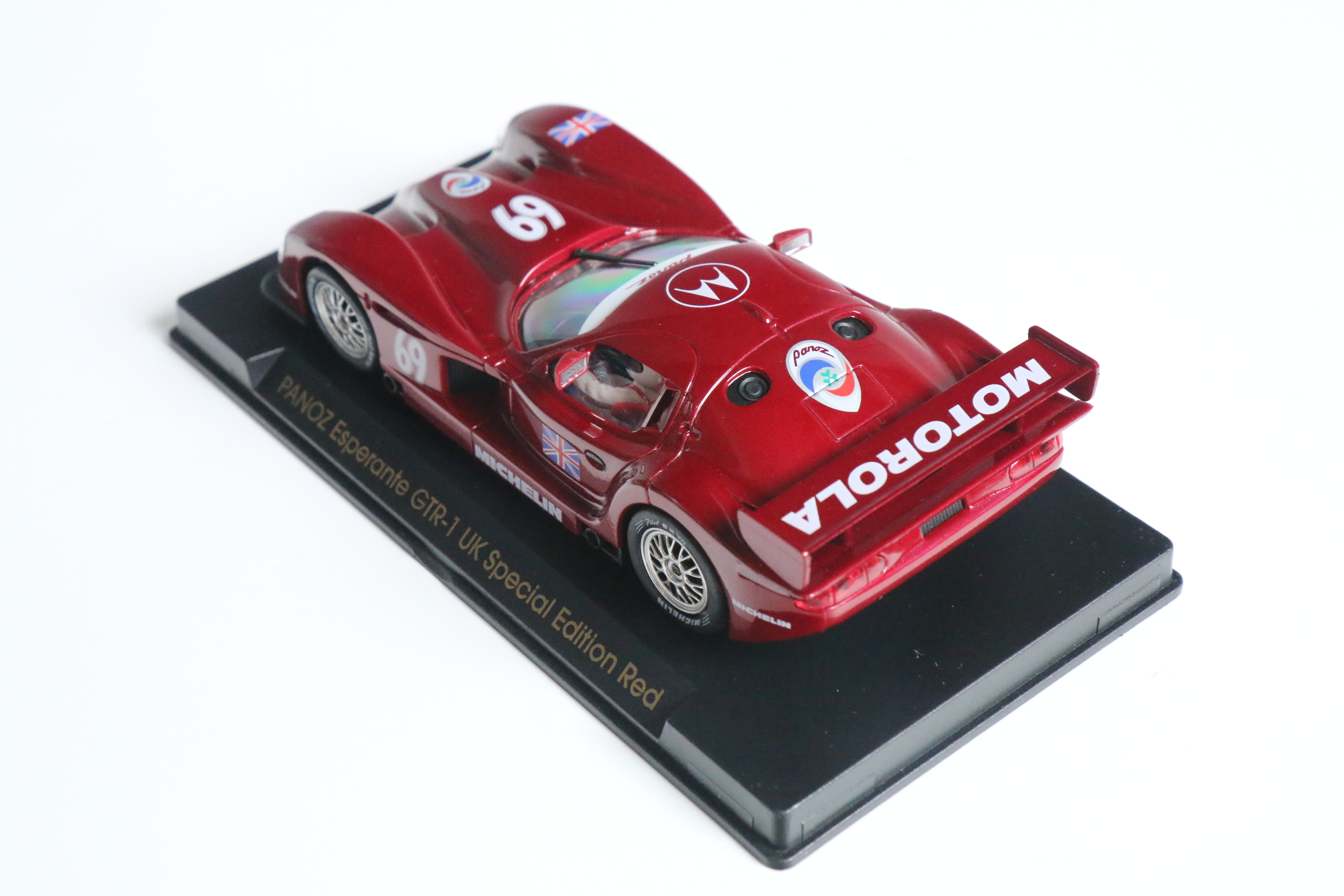 FLY Panoz Esperante GTR-1 UK Special Edition Red No.69 nr E62 in OVP!