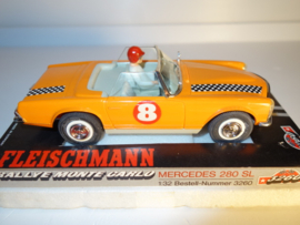 Fleischmann Auto-Rallye. Mercedes 280SL oranje nr. 3260 in OVP.