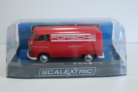 Scalextric VW T1B Panel Van ''Porsche Renndienst uitvoering'' nr. C3755 in OVP.